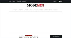 Desktop Screenshot of modemenmag.com